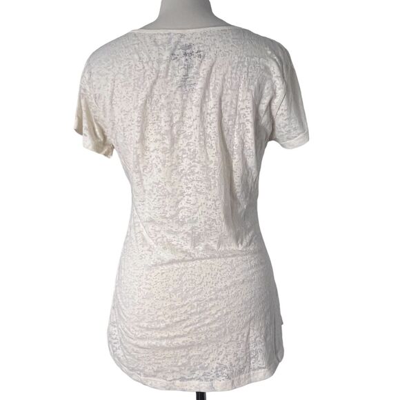 THE WIZARDING WORLD OF HARRY POTTER Ministry Of Magic Cream Burnout Tee Size L - Picture 6 of 9